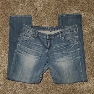 Kut from the Kloth Medium Wash Straight Leg Jeans